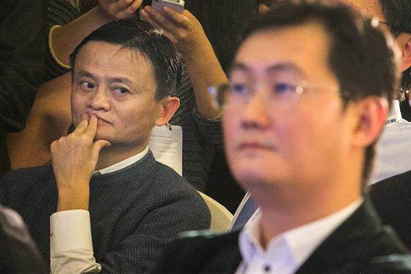 马云和马化腾谁有钱 演戏方面马化腾比不过马云