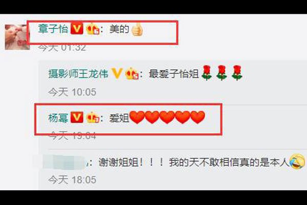 章子怡夸赞杨幂美 从未合作过不撞型没有竞争关系自然融洽