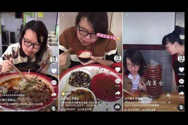 抖音大胃王浪老师真的能吃吗 一个人吃了4个六人餐眼都不眨