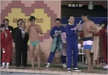 甄子丹和周润发事件 周润发与李修贤冬泳