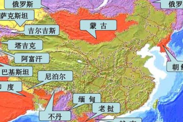 中国是世界上邻国最多的国家 邻国最多的国家排名榜
