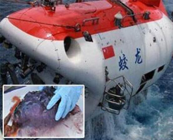 蛟龙号在深海看到了什么怪物 蛟龙号马里亚纳海沟6699米处抓拍