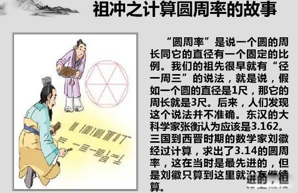 祖冲之简介及主要事迹 祖冲之与圆周率的故事比欧洲早了多少年了