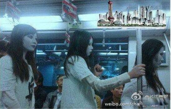 上海地铁女僵尸是真的吗 吓人的女僵尸竟是女学生