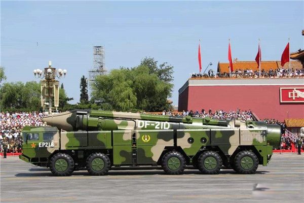 美国最怕中国什么武器 东风21d反舰弹道导弹打航母