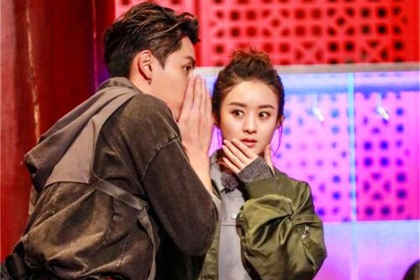 吴亦凡赵丽颖眼神暧昧 剪辑师让吴亦凡和赵丽颖充满了爱的泡泡