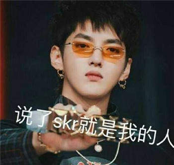 吴亦凡skr表情包大全 吴亦凡skr什么梗