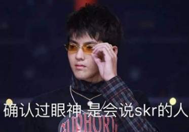 吴亦凡skr表情包大全 吴亦凡skr什么梗