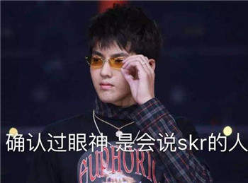 吴亦凡skr表情包大全 吴亦凡skr什么梗