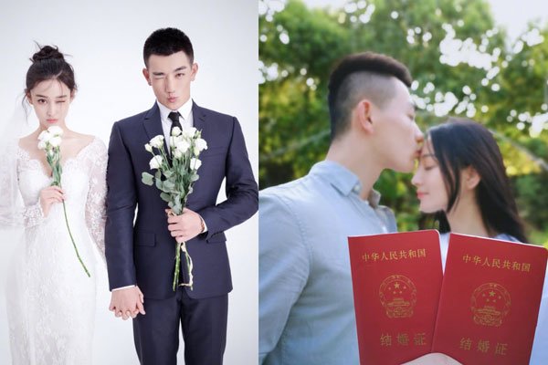 张馨予老公何捷简历什么军衔 嫁了个军人就不拍性感图片了