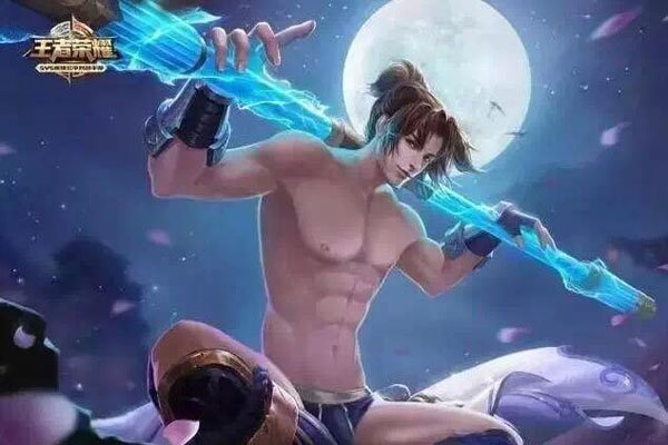 王者荣耀男英雄肌肉图 色气满满的造型简直不忍直视