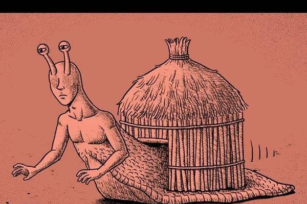 蜗牛人是什么原图 受到漩涡诅咒故事很恐怖