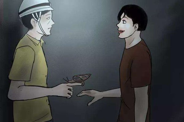 蜗牛人是什么原图 受到漩涡诅咒故事很恐怖