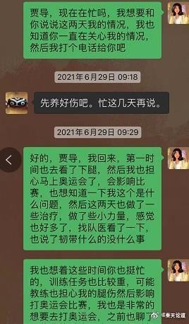 唐佳丽的纹身什么意思 无缘奥运会大名单:唐佳丽贾秀全微信聊天记录