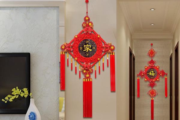 中国结挂件有什么寓意 风水讲究:中国结挂件挂在哪里好