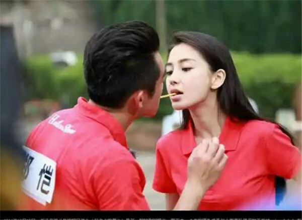 杨颖实力挺郑恺,到底发生了什么 强吻胸部?baby和郑恺有私下交往吗