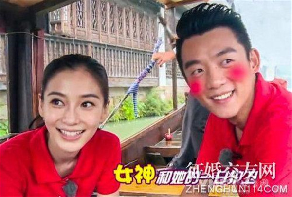杨颖实力挺郑恺,到底发生了什么 强吻胸部?baby和郑恺有私下交往吗