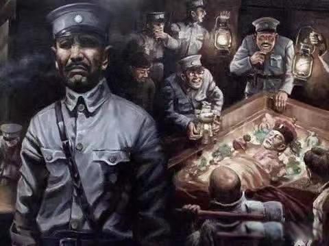孙殿英盗墓时为何扒掉慈禧太后的裤子 只是为了身上的珠宝
