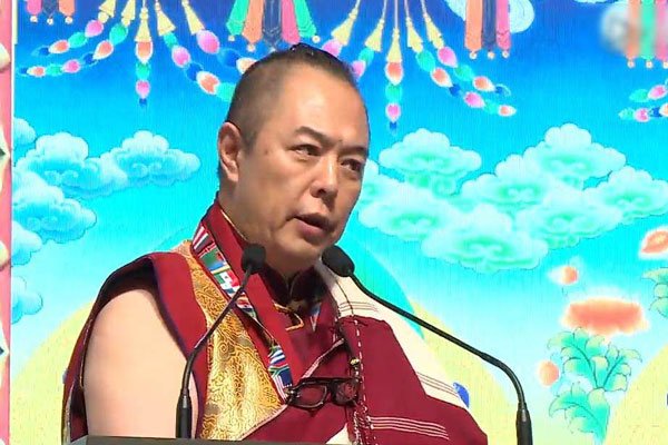 张铁林案是怎么处理的 重大宗教仪式:张铁林活佛坐床大典仪式