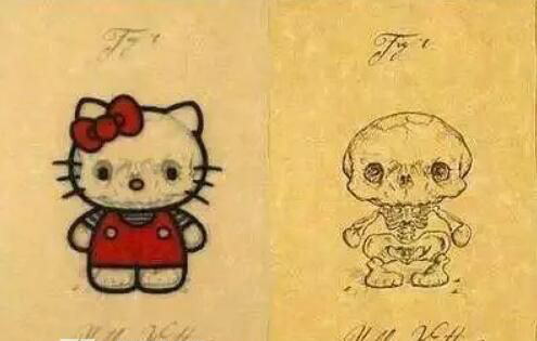 hello kitty原型故事 嘴巴惊悚图没有嘴巴的恐怖传说