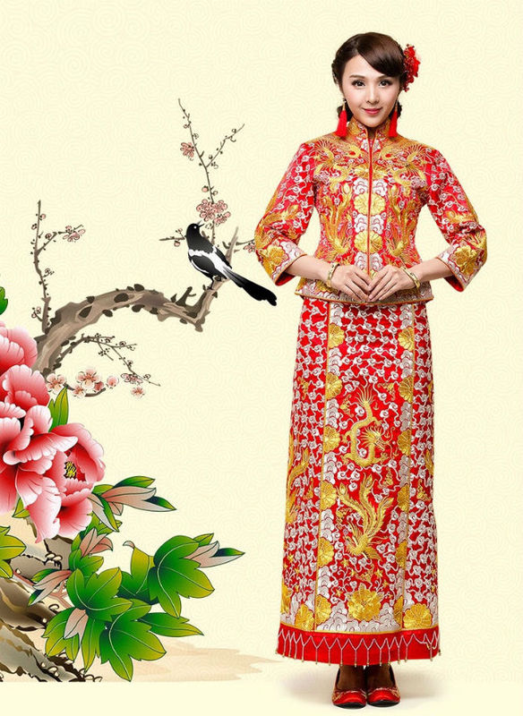 小凤仙礼服是妾穿的吗 结婚穿的龙凤褂是什么