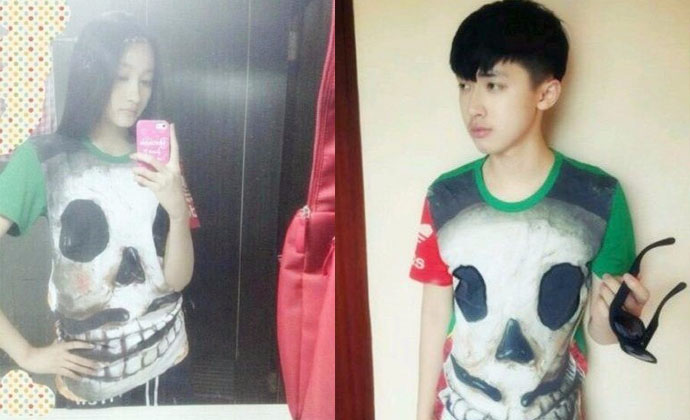 张逸杰和关晓彤在一起过吗 同穿情侣衫:关晓彤前男友是张逸杰