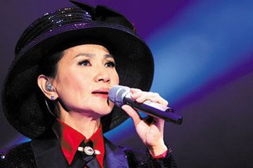 歌坛唱将凤飞飞和丈夫照片 赵宏琦因肺癌离开了