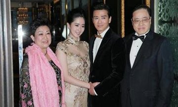 陈晓东老婆家庭背景是不是很强大 结婚礼服价值不菲