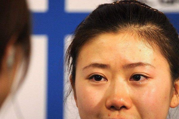福原爱爱哭鼻子的瓷娃娃 受欢迎的原因:被当团宠